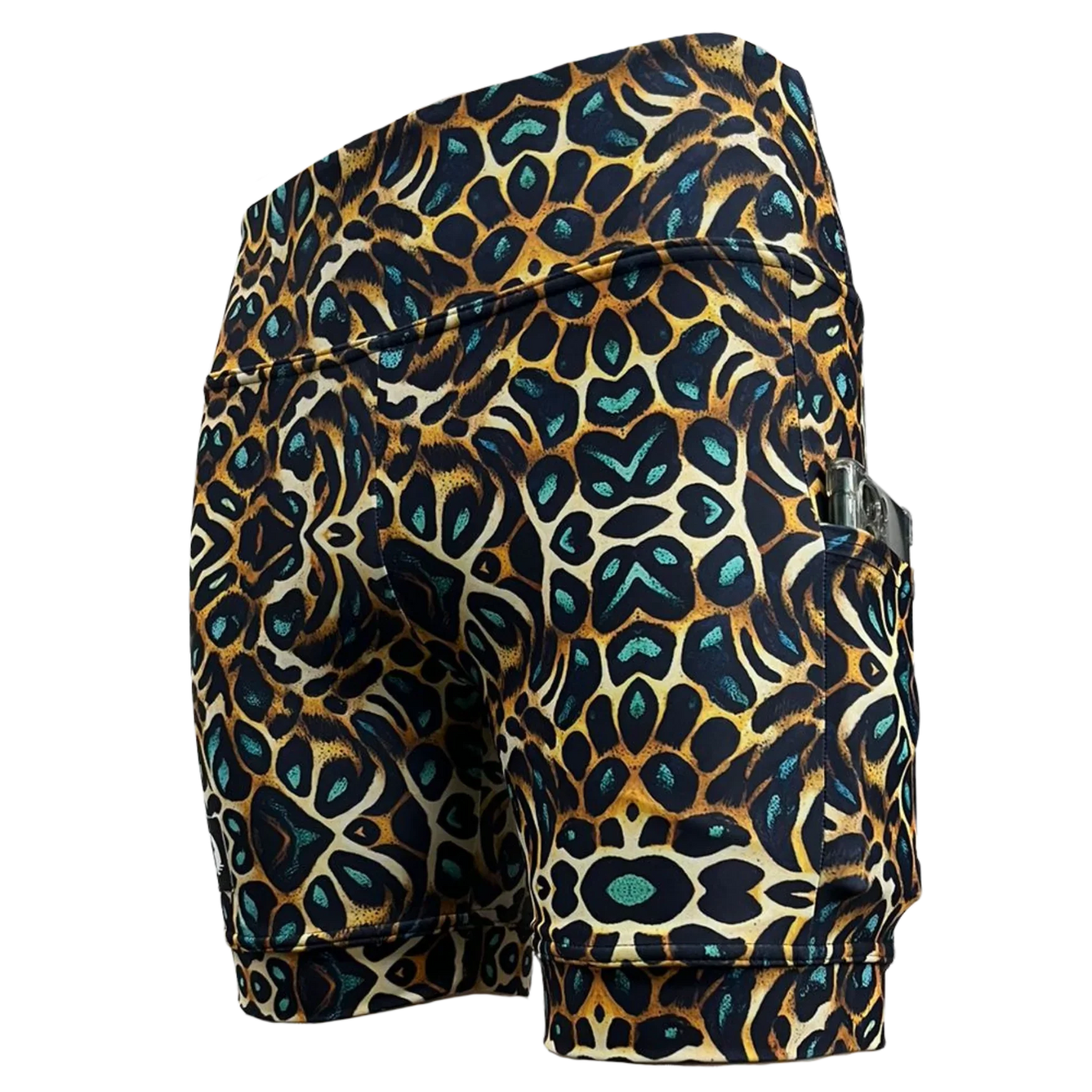 HIGH WAIST SHORTS - EYE OF THE TIGER