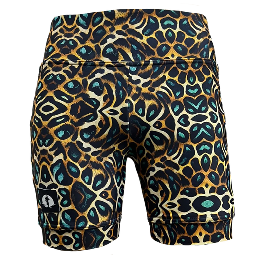 HIGH WAIST SHORTS - EYE OF THE TIGER