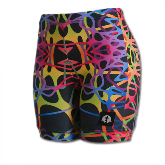 LADIES CLASSIC SHORTS - RAINBOW VEINS (Sale)