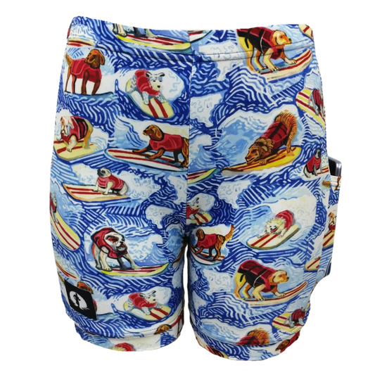 LADIES CLASSIC SHORTS - SPCA SURGING DOGS (Sale)