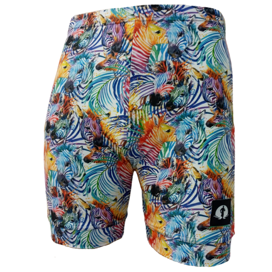 LADIES CLASSIC SHORTS - ZOOTY ZEBRA (Sale)